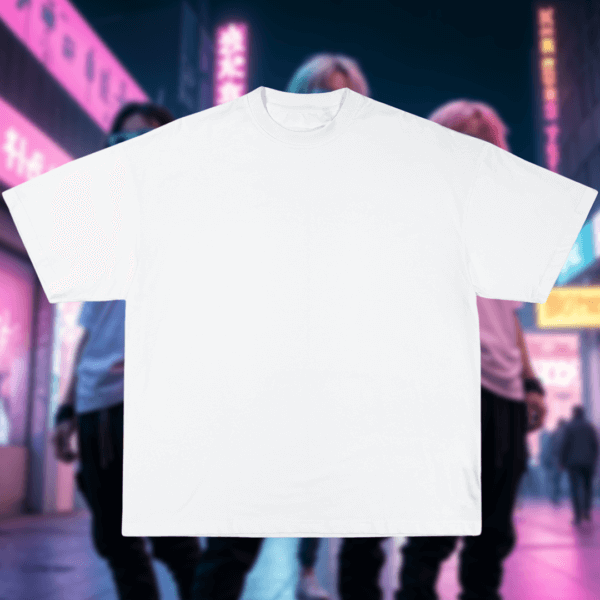 Blank Oversize T-shirt (White)